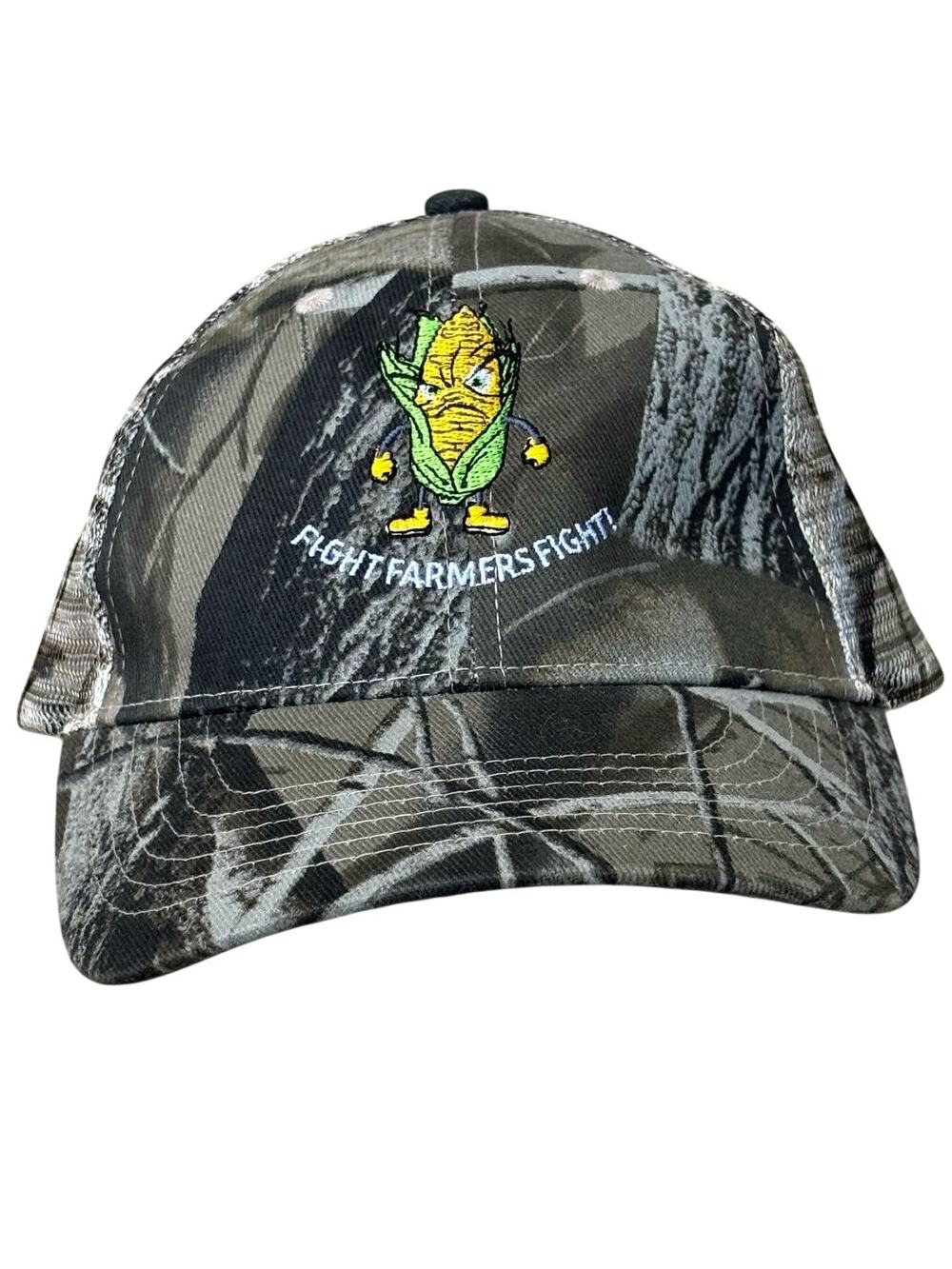 Western Camo Fight Farmers Men's Hat.